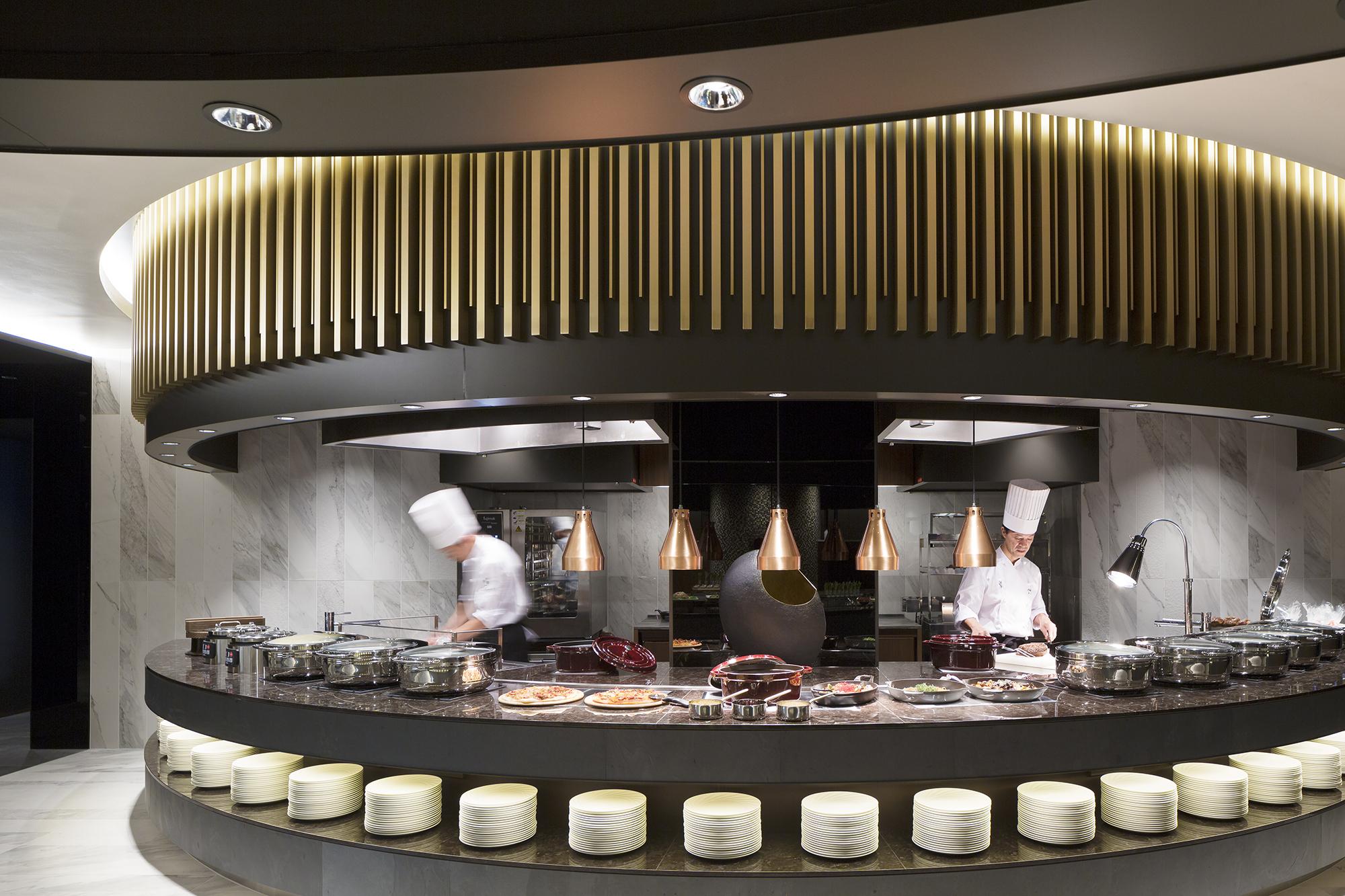 Rihga Royal Hotel Kioto Exterior foto The kitchen at the restaurant